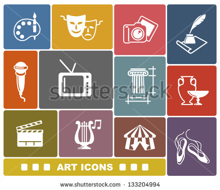 Performing Arts Icon Vector