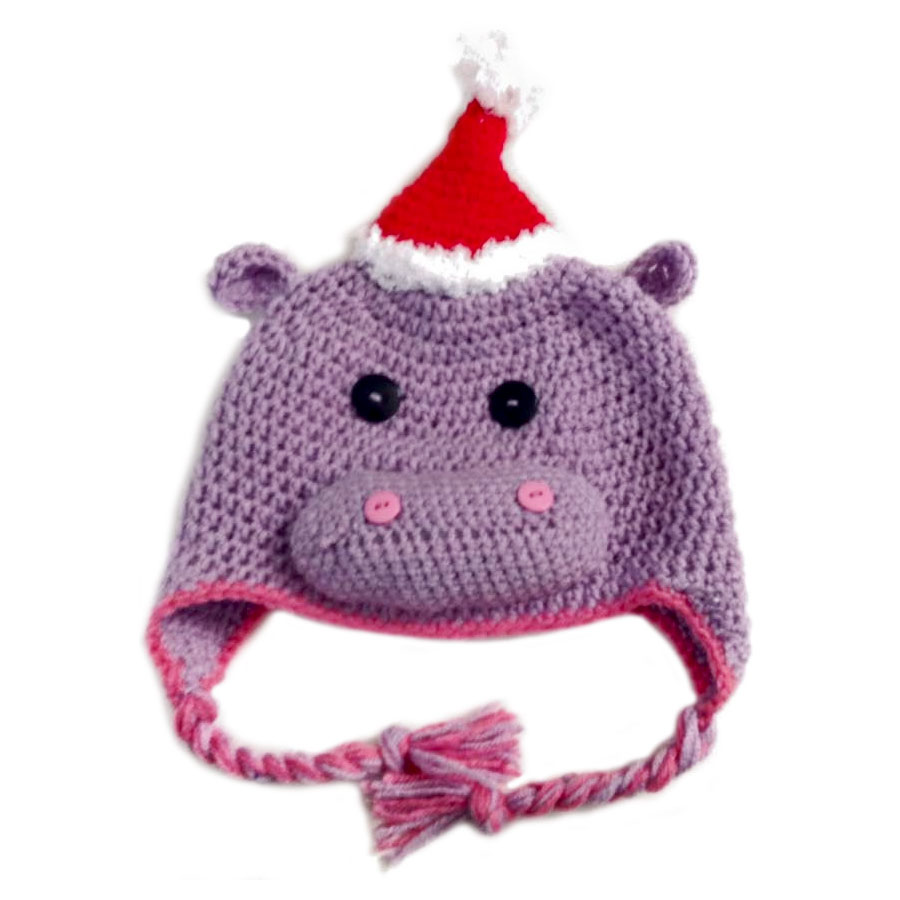 Christmas Hippo Hat