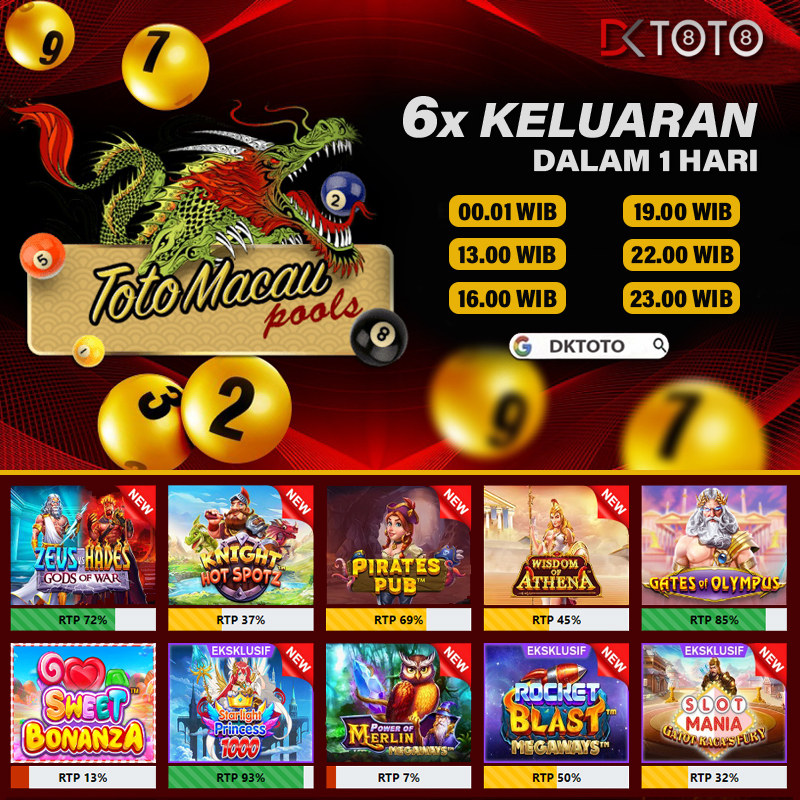 Daftar Toto Macau Di Situs Bandar Togel DKTOTO