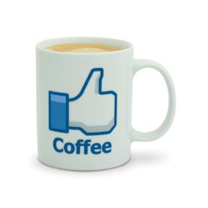 Facebook Like Coffee Mug