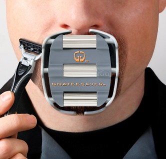 Goateesaver - The Goatee Shaving Template