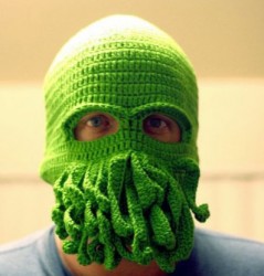 Handmade Cthulhu Ski Mask