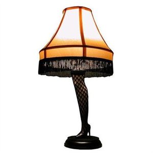 Christmas Story Desk Leg Lamp