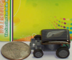 World’s Smallest Solar Powered Car