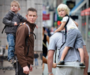 Piggyback Standing Child Carrier