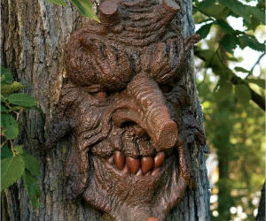 Scary Tree Face