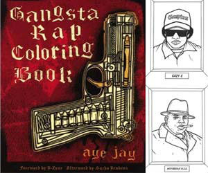 Gangsta Rap Coloring Book