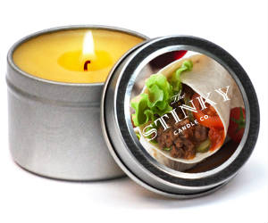 Burrito Scented Candle