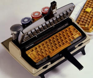 The Keyboard Waffle Iron