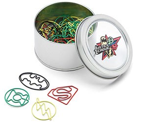 Justice League Paper Clips