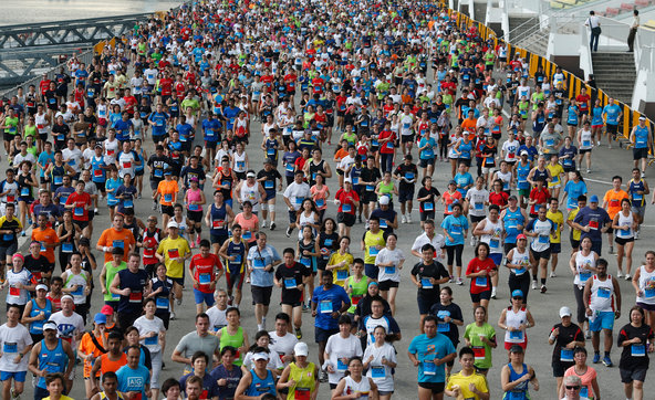 Singapore’s running in April of the JPMorgan Chase Corporate Challenge. The race series’ website was hacked around that time.