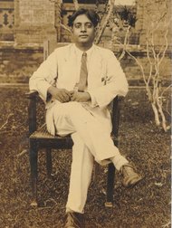 Satyendra Nath Bose at Dacca University (now Dhaka) in Bangladesh in the 1930s.