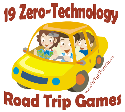 19 Zero-Technology Road Trip Games