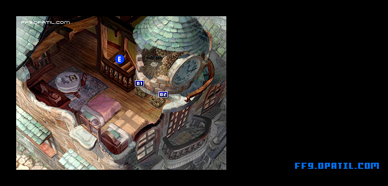 Lindblum Business District Map Image 6 : FF9 - Final Fantasy IX Walkthrough and Strategy Guide