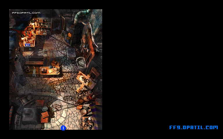 Lindblum Business District Map Image 10 : FF9 - Final Fantasy IX Walkthrough and Strategy Guide