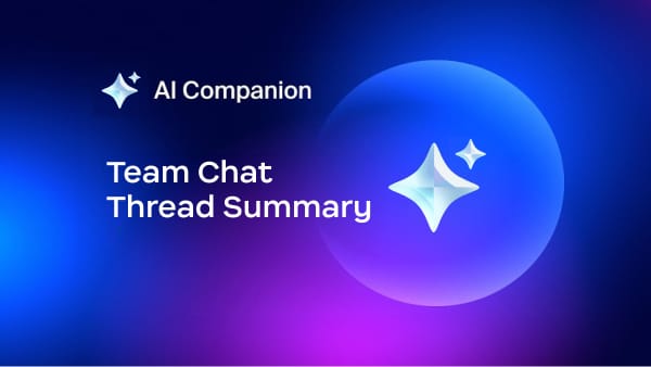 Threadsamenvatting teamchat van Zoom AI Companion gebruiken