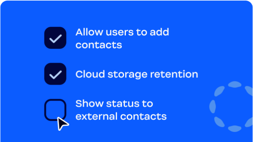 Granular admin controls