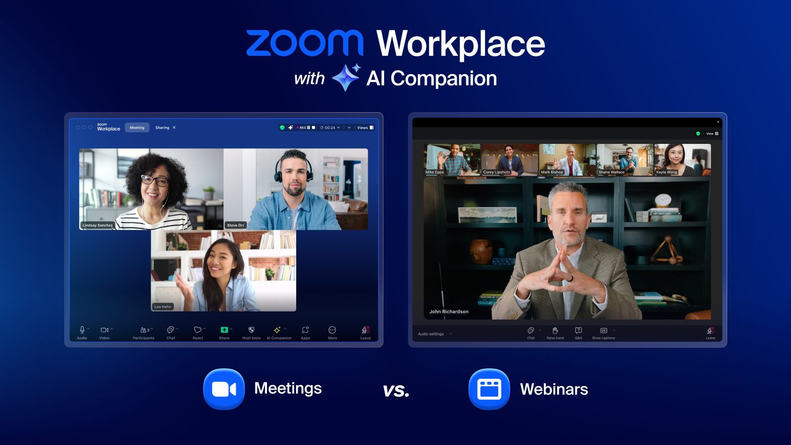 Zoom Meetings vs. Zoom Webinars