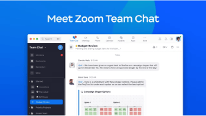 Det här är Zoom Team Chat