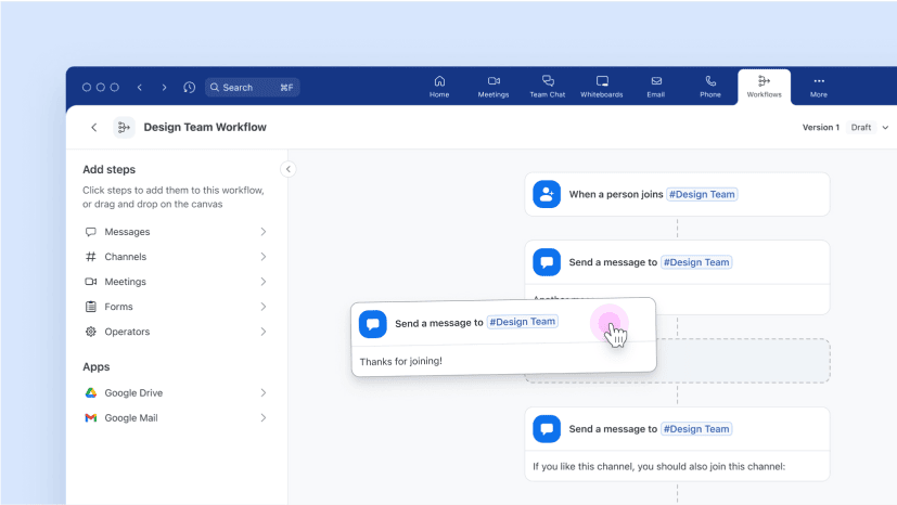 了解 Zoom Workflow Automation（测试版）