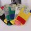 10pcs/Lot Men Summer Thin Bamboo Fiber Socks Color Contrast Mixed Colors