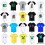 Minecraft Short Sleeved T-Shirt Creeper Ender Man 100% Cotton