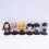 6Pcs Demon Slayer Tanjiro Nezuko Action Figures PVC Display Models Toys Cake Toppers with Baseplates 8CM/3.1Inch Tall