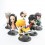 14CM/5.5Inch Demon Slayer Action Figures Tanjiro Nezuko Shinobu PVC Display Models Toys with Baseplates 6Pcs Set