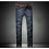 Fashion Dark Blue Winter Straight Mens Jeans 6680