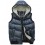 Fashionable Extra-Thick Hooded Cotton Vest (1403-YJ560)