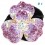 Crystal Blossoms Style Hairband with SWAROVSKI Elements (9518)