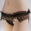 Lady Sexy Lace Leopard Transparent G-string Lingeries