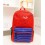 Navy Style Candy Color Backpack Schoolbag