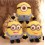 16*12CM/6*5" DESPICABLE ME The Minion Plush Toy Set 3PCS Jorge Stewart Dave the Minion NWT Free Shipping