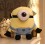 30*20CM/12*8" 3D Eyes DESPICABLE ME The Minion Plush Toy Stewart the Minion NWT Free Shipping