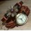 Retro Style Women's Hand Knitting Alloy Quartz Movement Glass Round Fashion Watcht (More Colors)