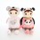 Metoo Cartoon Angela Pattern Children Backpack Plush Toy 