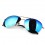 Retro Mirror Aviator Polarized Sunglasses with Spectacle Case 0101