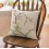 Home/Car Decoration Pillow Cushion Inner Included -- Pplum Blossom