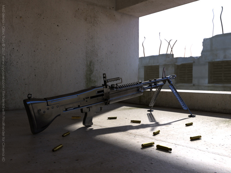 M60 machine gun