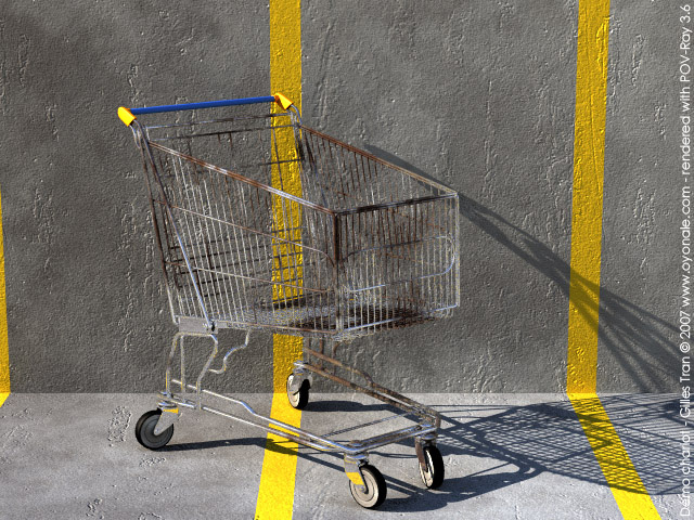 Chariot de supermarché