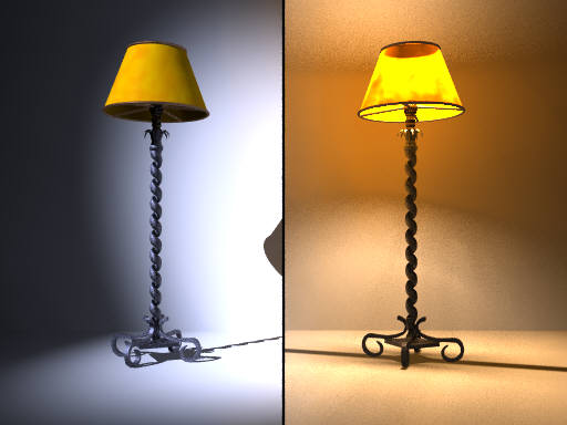 Lampe de salon