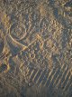 Patterns on sand