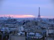 The Eiffel Tower seen from the Centre Pompidou