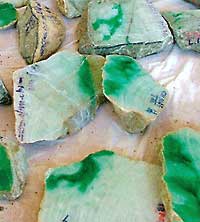 Rough Burmese Jade photo image