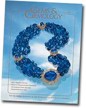 Gems & Gemology cover image