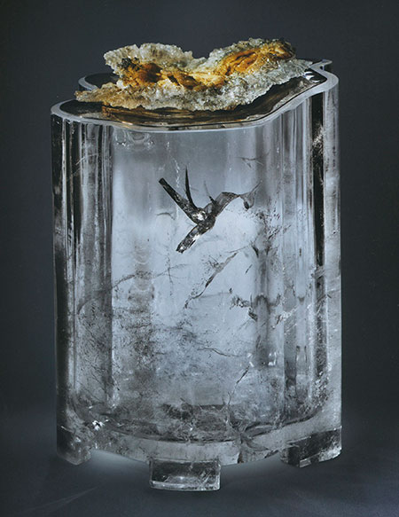 Hummingbird Crystal Carving photo image