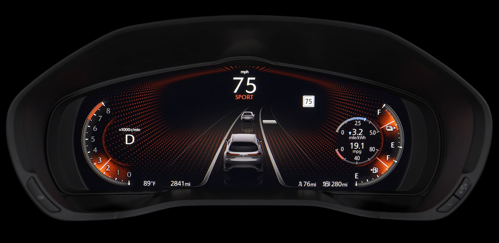 image: Driving Assist System Information Screen