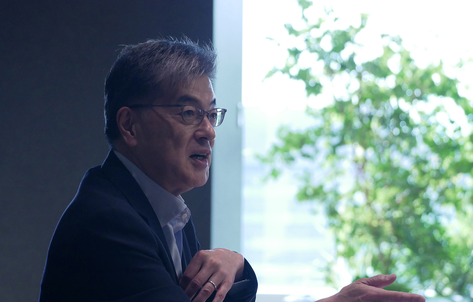 Photo: Panasonic Group CEO Yuki Kusumi