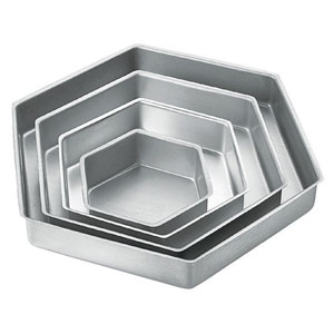 hexagon pan set